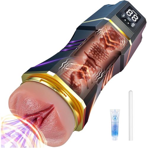Jgd-Sex Toys Masturbateur Homme Sextoyse Sexmasturbâteur - Masturbeuse Masculin Automatique Sextoy Mains Libres Avec 3d Vaginette Ultra Réaliste, Masturbateurs Masculins Sextoys, Sexes Plaisir Objet