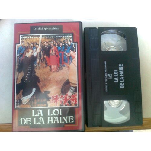 Cassette Vidéo Vhs - La Loi De La Haine (18 Shaolin Disciples) - Chang Yu