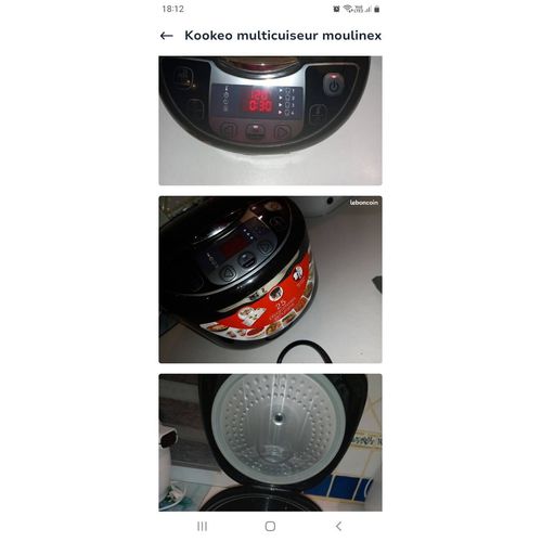 Kookeo multicuiseur patisserie Moulinex