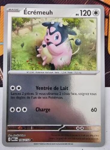 Pokémon Ecrémeuh 106 / 132 Reverse Méga-Evolution