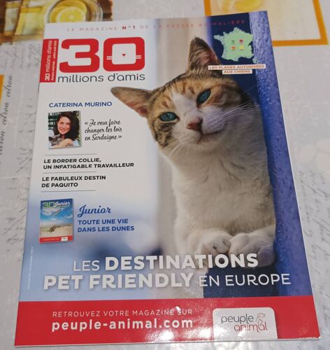 Magazine 30 Millions D'Amis Numéro 445/446 Juillet Août 2025