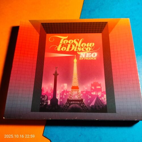 Too Slow To Disco Neo - En France Cd Electronic Disco, Nu-Disco, Downtempo