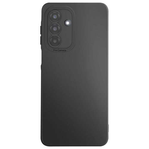 Coque pour Galaxy A17 en Silicone Souple avec Renfort Bloc Caméra Noir