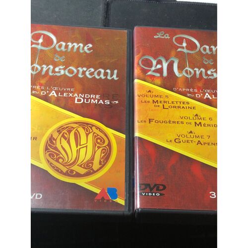 La Dame De Monsoreau En 2 Boîtiers Et 5 Dvd