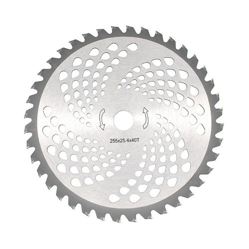 Accessoires de débroussailleuse pour outils électriques de jardin,ouverture de 1 pouce et diamètre extérieur de 10 pouces,lame de débroussailleuse en alliage à 40 dents