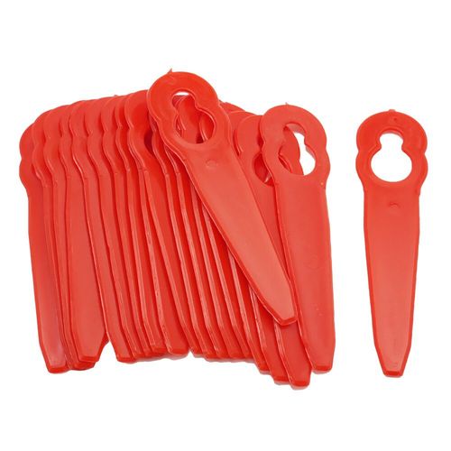 Tête de débroussailleuse coupe gazon lame en plastique pour Parkside PRTA 20Li A 1311046 Pièces de tondeuse à gazon à lame de tondeuse à gazon - Type Blades