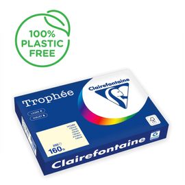 Clairefontaine Ramette 250 Feuilles Papier 160g A3 420x297 Mm Certifié Fsc Ivoire