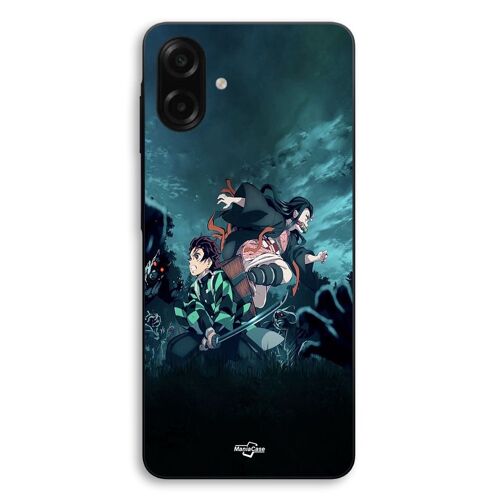 Coque Pour Samsung Galaxy A07 Tanjiro Nezuko Demon Slayer Maniacase