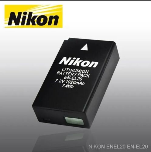 Batterie NIKON EN-EL20 Compatible avec Nikon 1 J1, 1 J2, 1 J3, 1 S1, Coolpix A