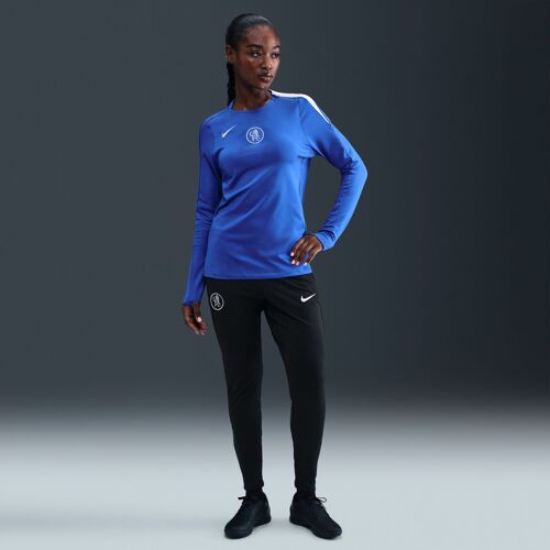 Pantalon De Foot En Maille Nike Dri-Fit Total 90 Chelsea Fc Strike 3e Tenue Pour Femme - Noir