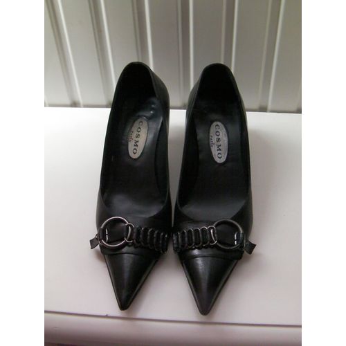 Escarpins Noir Cosmo - Taille 35.5