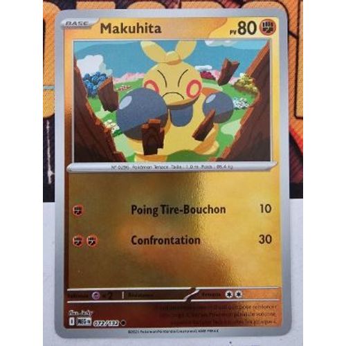 Pokémon Makuhita 072 / 132 Reverse Méga-Evolution