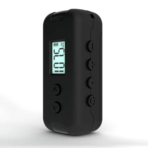 Mini récepteur radio FM de poche avec écran LCD, récepteur audio Z successif, radio portable, sports de plein air, déterminer les radios, 50-108 Black
