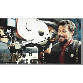 [ Trading Card ] 1996 " Star Trek : First Contact " Behind The Scenes " Chase Card Bs 1 ( Jonathan Frakes : The Director ) Skybox Widevision