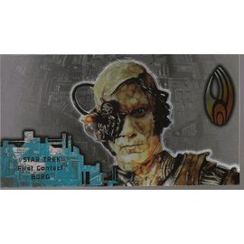 [ Trading Card ] 1996 " Star Trek : First Contact " Techno-Cell Borg Insert B11 Card Skybox Widevision