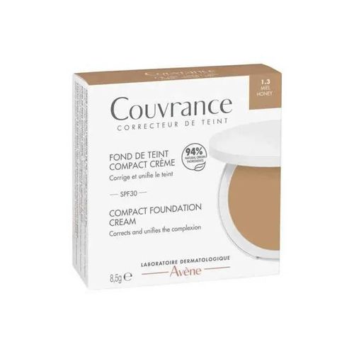 Avène Couvrance Fond De Teint Compact Crème Miel 1.3 8,5 Grammes Multicolore