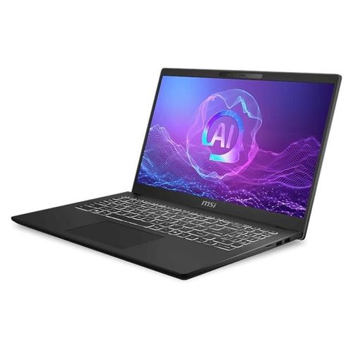 MSI Modern 15 H AI C2HMG-247FR - 15.6" Core Ultra 9 285H 16 Go RAM 512 Go SSD Noir AZERTY