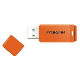 Integral Neon - Clé USB - 16 Go - USB 2.0 - orange