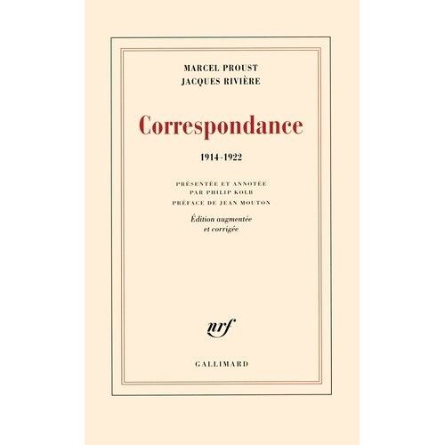 Correspondance 1914-1922