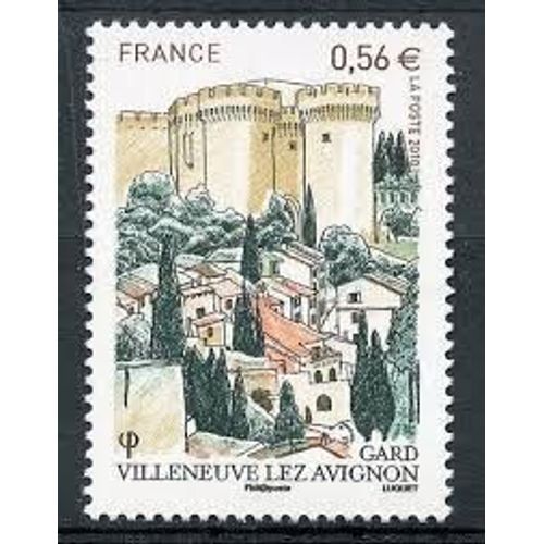 Vileneuve Les Avignon (Gard) Année 2010 N° 4442 Yvert Et Tellier Luxe