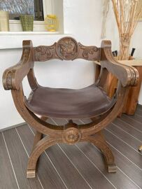 Fauteuil Dagobert en bois