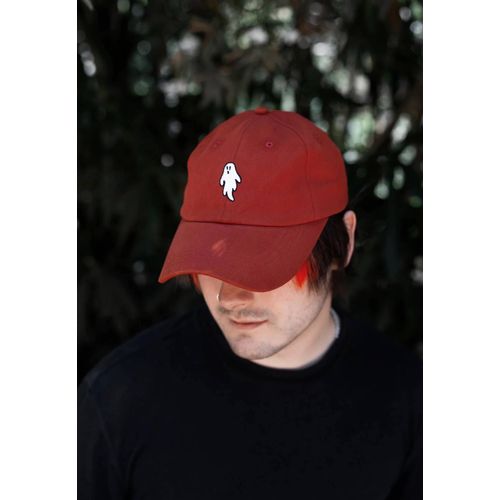 Lively Ghosts - Pumpkin Ghostie Burnt Orange - Casquette - Orange - Onesize - 100% Coton,Coton