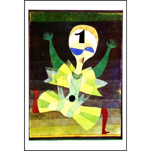 Klee Paul Lot 6 Cartes Postales Tableaux Peinture