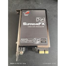 carte son interne pcie creative