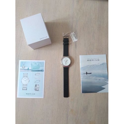 Montre Homme Bering Argentée