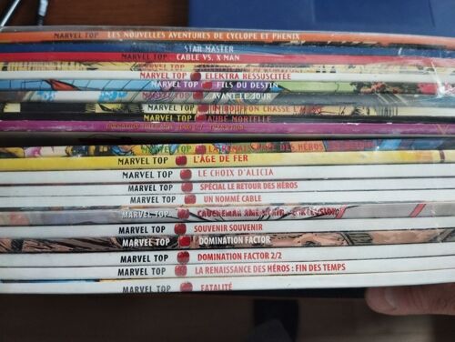 Marvel Top 1 À 21 1997/2000 Panini Marvel