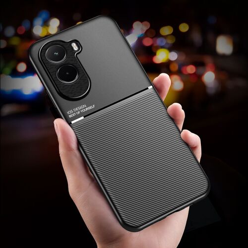 Coque pour Xiaomi POCO M7 4G,Etui Xiaomi POCO M7 4G absorption des chocs et protection,tatouer magique,coque en silicone - Noir