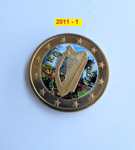 Irlande 2011 - 2 Euros De La Serie - Couleur - Colored - Coloriert - In Farbe - Color