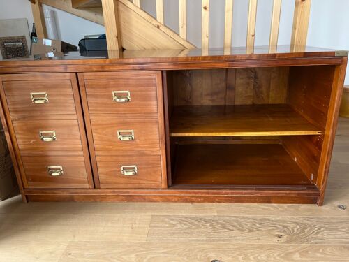 Meuble Bas En Merisier