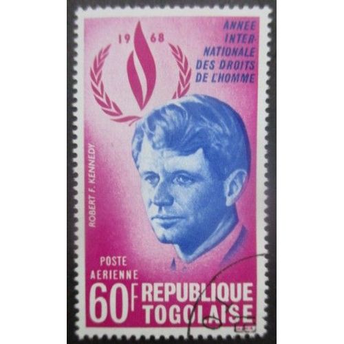 Togo Poste Aérienne N°105 Robert Kennedy Oblitéré