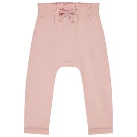 Jogging En Molleton À Taille Volantée Pour Bébé Fille - Rose Poudré