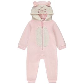 Surpyjama Biche En Sherpa Pour Bébé Fille - Rose