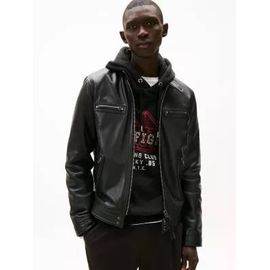 Blouson Motard En Cuir