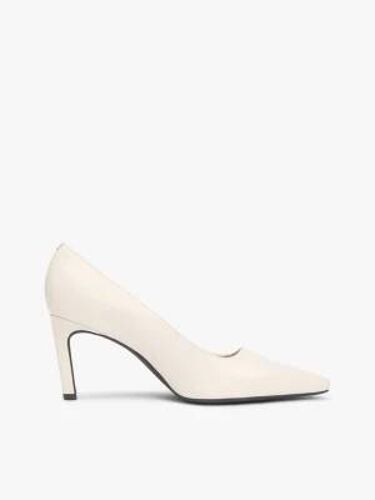 Chaussures à talon en cuir à monogramme TH