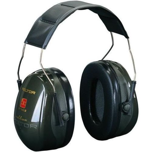 KALANKA-Casque antibruit ¿ PELTOR¿ Optime¿ II H520F-410-GB - Vert - Serre tête pliable