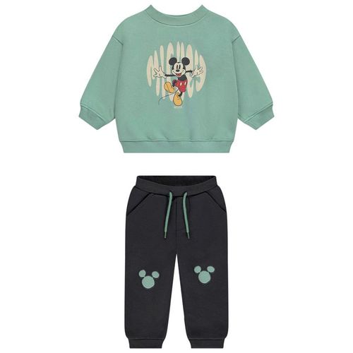 Ensemble Jogging Oversize Mickey Disney Pour Bébé Garçon - Charbon