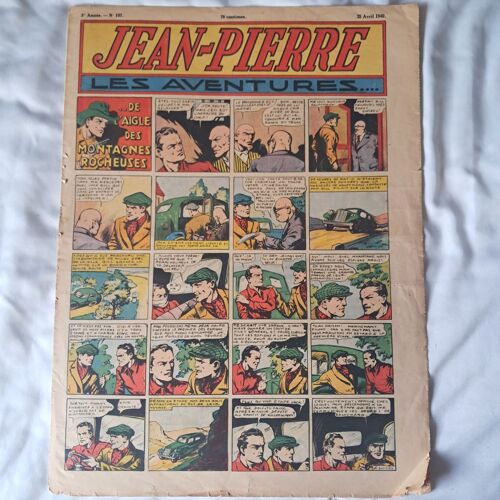 Journal "Jean-Pierre" N° 107 Du 25 Avril 1940