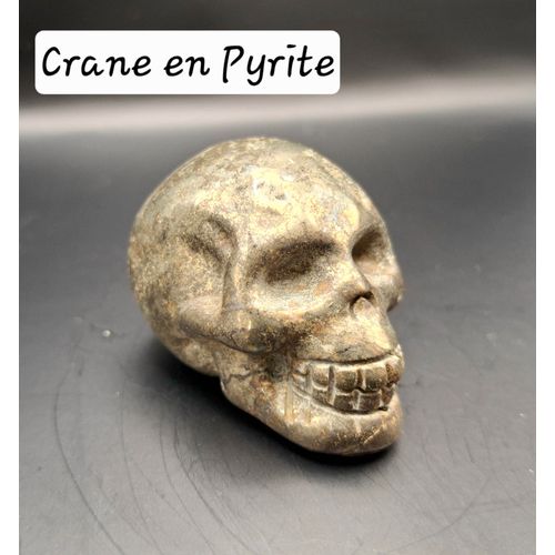 Crane En Pyrite Naturelle