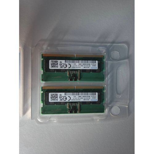 2×8Go Ram DDR5 5600MGhz Laptop Samsung