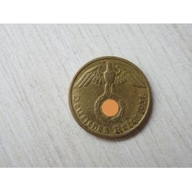 Pièce De 10 Reichpfennig 1938 D Ww 2