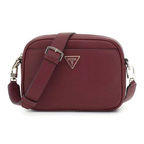 GUESS Sac à épaule bandoulière rouge vin pour femme - Meridian II Camera Bag S Wine 325157