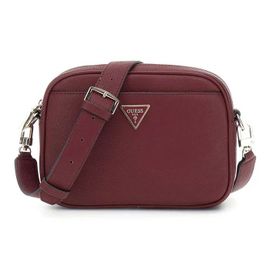 GUESS Sac à épaule bandoulière rouge vin pour femme - Meridian II Camera Bag S Wine 325157
