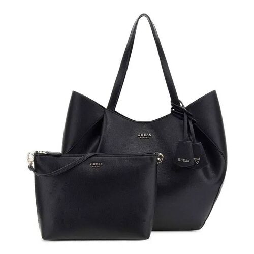 GUESS Sac shopper noir pour femme - Amorette 2 in 1 Tote Bag 319111