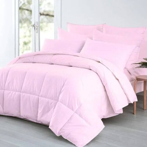 Couette - Homerokk Paris - 140 X 200 Cm - 100% Microfibre - 450 G/M² - Rose Pale