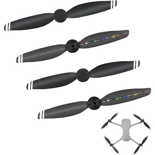 Hélices Led Colorées - Zhiting - Mavic Air 2 - Silencieuses - Pliable - Lot De 2 Paires