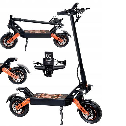 Trottinette Électrique Bogist F7 Pro - Double Moteurs 2400w - Vitesse 68km/H - Batterie 48v 15.6ah - Autonomie 80km - Nfc